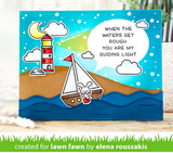 Outside In Stitched Speech Bubbles Die, Lawn Fawn