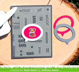 Stitched Speech Bubble Frames Die, Lawn Fawn
