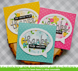Stitched Speech Bubble Frames Die, Lawn Fawn