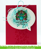 Stitched Speech Bubble Frames Die, Lawn Fawn