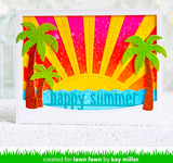 Happy Summer Line Border Die, Lawn Fawn