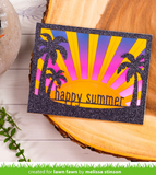 Happy Summer Line Border Die, Lawn Fawn