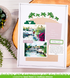Palm Tree Border Die, Lawn Fawn