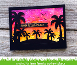 Palm Tree Border Die, Lawn Fawn
