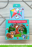 Shadow Box Card Rainbow Add On Die, Lawn Fawn