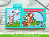 Shadow Box Card Rainbow Add On Die, Lawn Fawn
