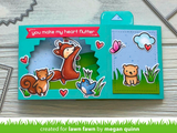 Shadow Box Card Rainbow Add On Die, Lawn Fawn