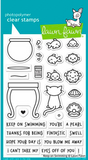 Keep on Swimming Stamp Set, Lawn Fawn