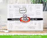 Speech Bubble Backdrop Die, Lawn Fawn