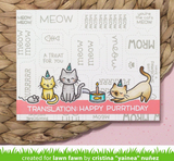 Stitched Speech Bubble Backdrop Die, Lawn Fawn