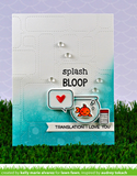 Stitched Speech Bubble Backdrop Die, Lawn Fawn