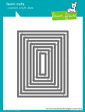 Just Stitching Double Rectangles Die, Lawn Fawn
