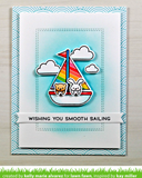 Just Stitching Double Rectangles Die, Lawn Fawn
