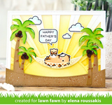 Tropical Backdrop Die, Lawn Fawn