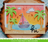 Tropical Backdrop Die, Lawn Fawn