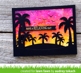 Tropical Backdrop Die, Lawn Fawn