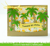 Tropical Backdrop Die, Lawn Fawn
