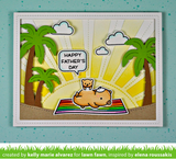 Sunrise Backdrop Die, Lawn Fawn