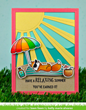Sunray Backdrop Die, Lawn Fawn