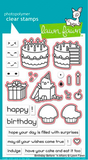Birthday Before 'n Afters Stamp Set, Lawn Fawn