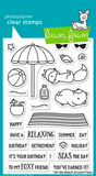 On The Beach Stamp Set, Lawn Fawn