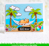 On The Beach Stamp Set, Lawn Fawn