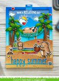 On The Beach Die, Lawn Fawn