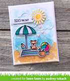 On The Beach Die, Lawn Fawn