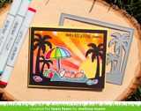 On The Beach Stamp Set, Lawn Fawn