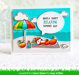 On The Beach Die, Lawn Fawn