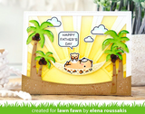 On The Beach Stamp Set, Lawn Fawn