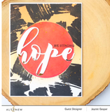 Graphic Brushstrokes Stamp, Altenew