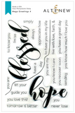 Mega Greetings 4 Stamp & Die Bundle, Altenew