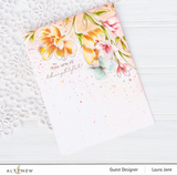 Pen Sketched Flowers Stamp Set, Altenew