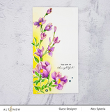 Pen Sketched Flowers Stamp Set, Altenew