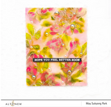 Pen Sketched Flowers Stamp Set, Altenew