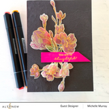 Pen Sketched Flowers Stamp Set, Altenew