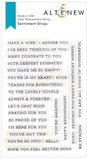 Sentiment Strips Stamp Set, Altenew