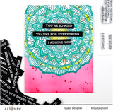 Sentiment Strips Stamp Set, Altenew