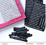 Sentiment Strips Stamp Set, Altenew
