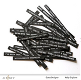 Sentiment Strips Stamp Set, Altenew