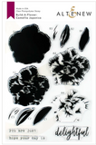 Build-A-Flower:  Camellia Japonica Stamp & Die Bundle, Altenew