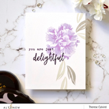 Build-A-Flower:  Camellia Japonica Stamp & Die Bundle, Altenew