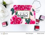 Build-A-Flower:  Camellia Japonica Stamp & Die Bundle, Altenew