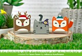 Tiny Gift Box Holiday Hats Add-On Die, Lawn Fawn