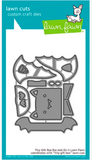 Tiny Gift Box Bat Add-On Die, Lawn Fawn