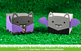 Tiny Gift Box Bat Add-On Die, Lawn Fawn