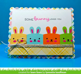 Tiny Gift Box Bunny Add-On Die, Lawn Fawn