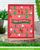 Winter Wavy Sayings Stamp Set, Lawn Fawn