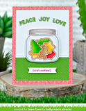 Offset Sayings:  Christmas Stamp Set, Lawn Fawn